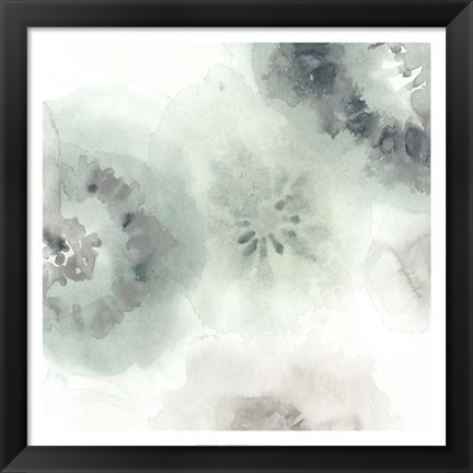 Framed Lily Pad Watercolor II Print