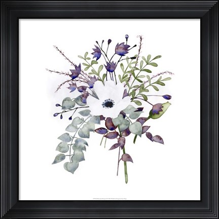 Framed Bohemian Bouquet II Print