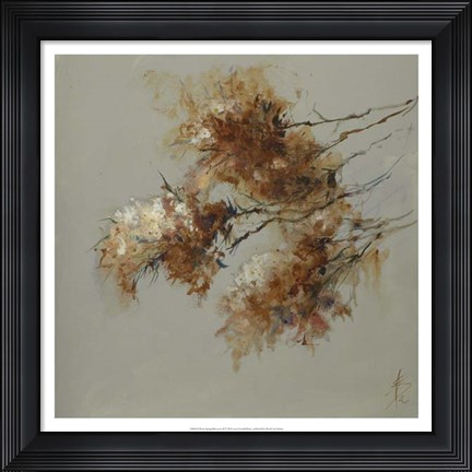 Framed Rusty Spring Blossoms II Print