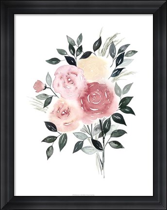 Framed Rosewater I Print