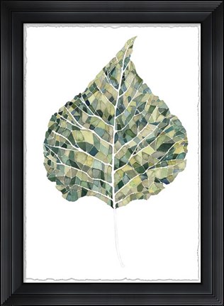 Framed Verdant Details I Print