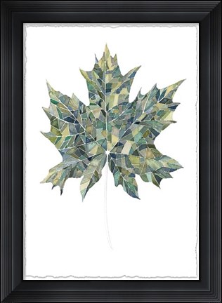 Framed Verdant Details II Print