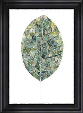 Framed Verdant Details IV Print