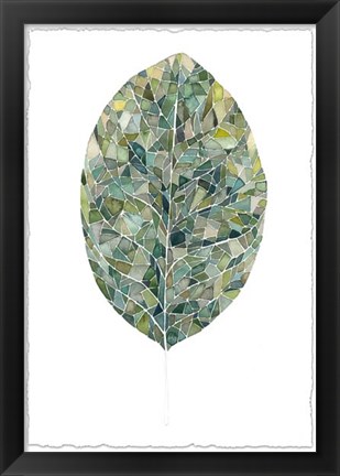 Framed Verdant Details IV Print