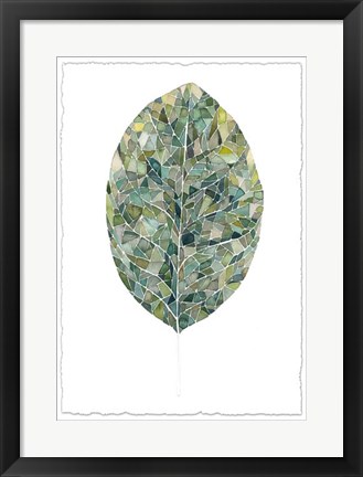 Framed Verdant Details IV Print