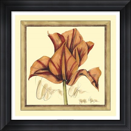 Framed Tulip Study IV Print