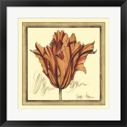 Framed Tulip Study VII Print