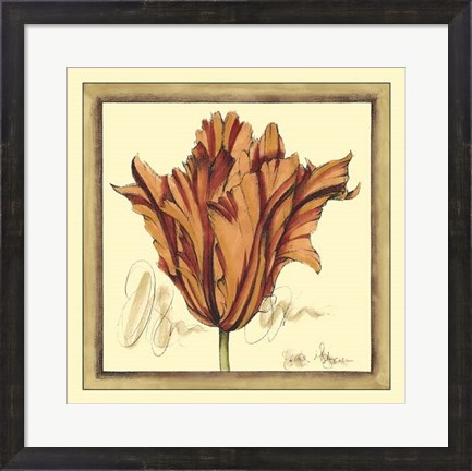 Framed Tulip Study VII Print