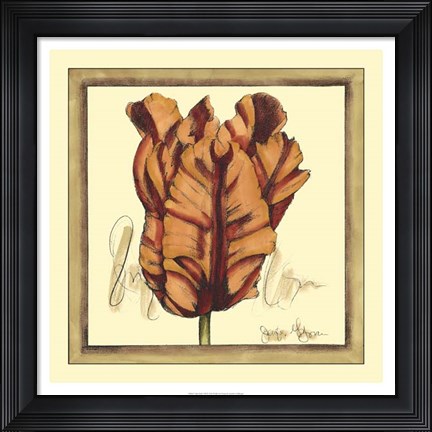 Framed Tulip Study VIII Print