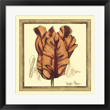 Framed Tulip Study VIII Print