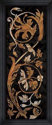 Framed Classic Scroll II Print