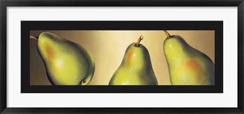 Framed Pears Print