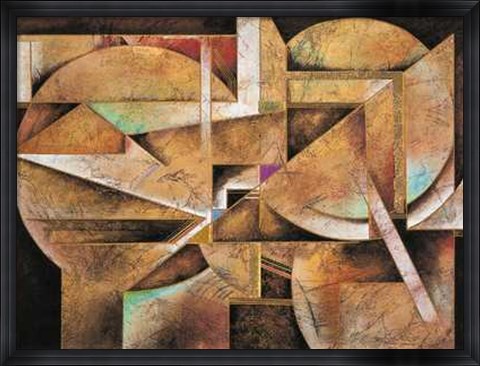 Framed Metallic Games Print