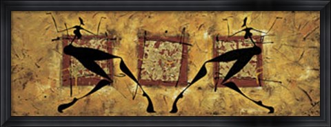 Framed Grani Di Stelle Print