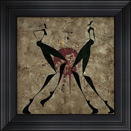 Framed Nel Bagaglio Leggero Print