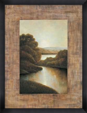 Framed Samuel Blanco - Morning Light II Size 32.75x43.25 Print