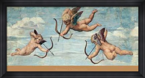 Framed Trionfo di Galatea Print