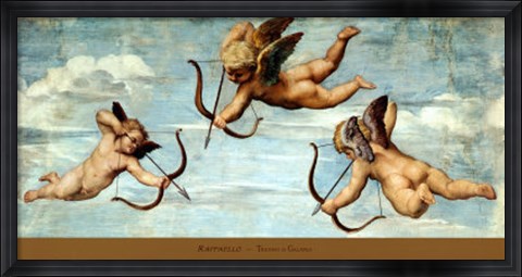 Framed Trionfo di Galatea Print