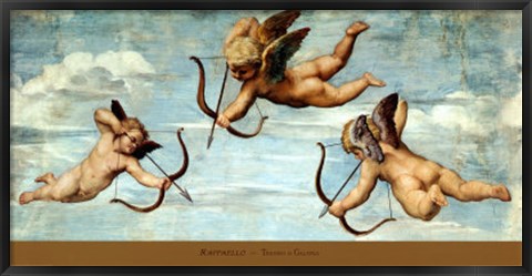 Framed Trionfo di Galatea Print
