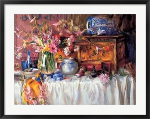 Framed Oriental Print