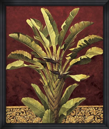 Framed Traveler&#39;s Palm Print