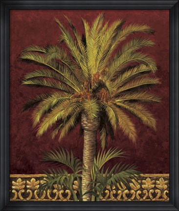 Framed Canary Palm Print
