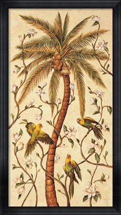 Framed Tropical Panel I Print