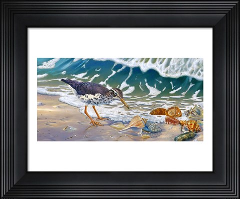 Framed Beach Bums Print