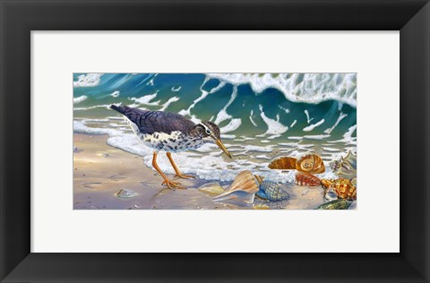 Framed Beach Bums Print