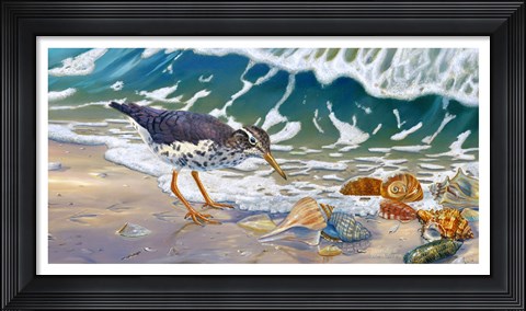 Framed Beach Bums Print
