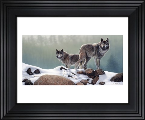 Framed Out of the Forest Print