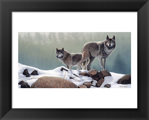 Framed Out of the Forest Print