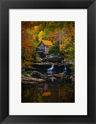 Framed Glade Creek Mill Print