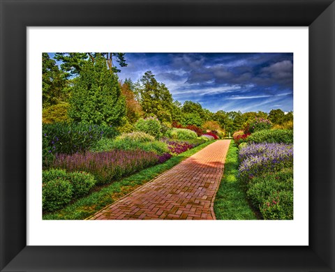 Framed Yellow Brick Road Print