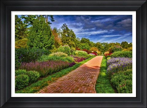 Framed Yellow Brick Road Print