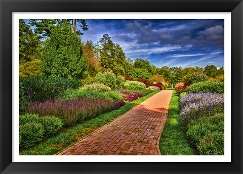 Framed Yellow Brick Road Print