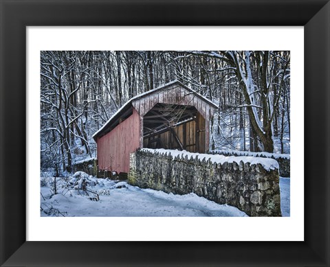 Framed Laurels Bridge #2 Print