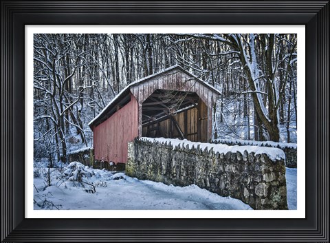Framed Laurels Bridge #2 Print