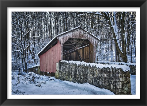 Framed Laurels Bridge #2 Print