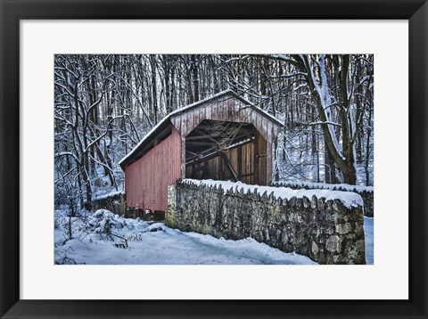 Framed Laurels Bridge #2 Print