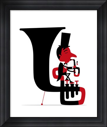 Framed Bring the Noise 01 Print