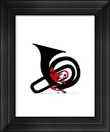 Framed Bring the Noise 02 Print