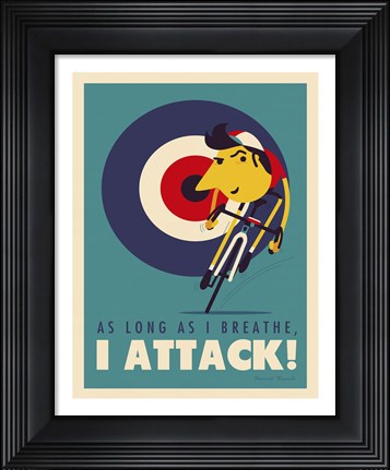 Framed Attack Print