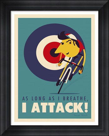Framed Attack Print