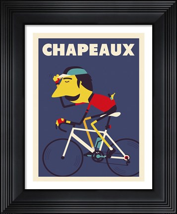 Framed Chapeaux Print