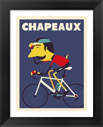 Framed Chapeaux Print