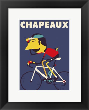 Framed Chapeaux Print