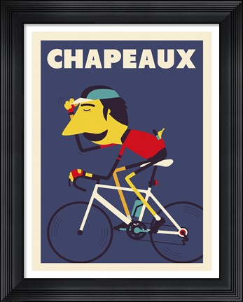 Framed Chapeaux Print