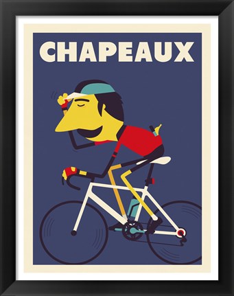 Framed Chapeaux Print