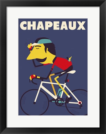 Framed Chapeaux Print